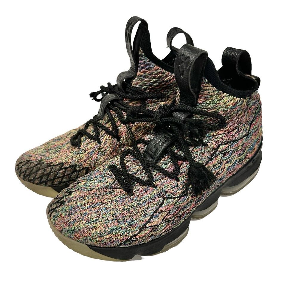 Nike LeBron 15 Four Horsemen Size 8.5 Pre-Owned Multicolored‎ 2018